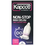 تصویر کاندوم کاپوت مدل Non-Stop Max Delay بسته 10 عددی ا Kapoot Non-Stop Max Delay Condom 10 pcs Kapoot Non-Stop Max Delay Condom 10 pcs