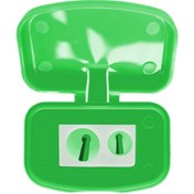 تصویر مداد تراش مخزن دار دوقلو 