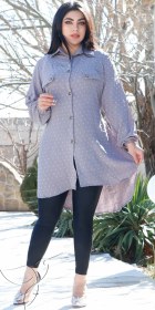 تصویر مانتو زنانه کد 2256 