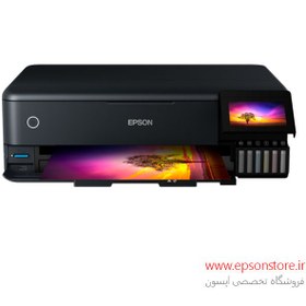 تصویر پرینتر چندکاره جوهرافشان اپسون مدل EcoTank L8180 Epson EcoTank L8180 Multifunction Inkjet Printer