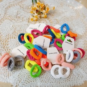 تصویر کش مو حوله ای 4 عددی 