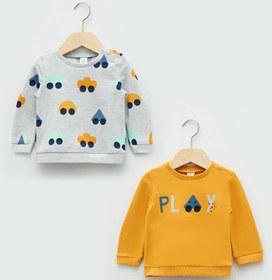 تصویر سویشرت نوزاد پسرانه 2 عددی (0 تا 24 ماه) السی وایکیکی lcwaikiki 