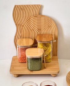 تصویر تخته سرو بامبو 