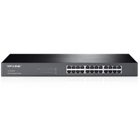 تصویر سوییچ 24 پورت گیگابیتی و رکمونت تی پی لینک TP-LINK TL-SG1024 24-Port Gigabit Rackmount Switch 