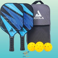 تصویر ست راکت و توپ پیکل‌بال جولا Joola 