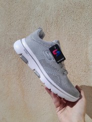 تصویر اسکیچرز طوسی skechers ultra go