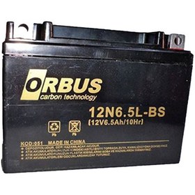 تصویر باطری 12N65L Bs 12V 65A باتری موتور سیکلت 139 X 66 100 Mm 205 کیلوگرم ORBUS 