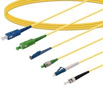 تصویر پچ کردفیبرنوری سینگل مودFC/DIN/APC/UPC/SX/1M PATCH CORD FIBRE OPTICE FC/DIN/SM/SX/DX/APC/UPC