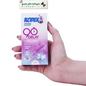 تصویر کاندوم تاخیری 90 دقیقه دیلی کدکس 10 عدد Kodex 90 Delay Condoms 10 Pcs