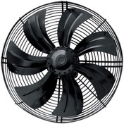 تصویر فن ايلکای هفت پر فلزی (بدون قاب) دمنده سایز 50 (تک فاز) مدل VIK-50G6S2-H Damande ILKA AXIAL FLOW FANS FORWARD