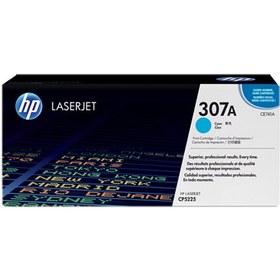 تصویر تونر لیزری اچ پی مدل 307 A CE741A 307A Cyan LaserJet Toner Cartridge