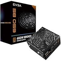 تصویر EVGA 220-B5-0650-V1 650 B5، 80 Plus Bronze 650W، کاملا ماژولار، حالت EVGA ECO، 5 سال گارانتی، اندازه جمع و جور 150 میلی متر، منبع تغذیه EVGA 220-B5-0650-V1 650 B5, 80 Plus Bronze 650W, Fully Modular, EVGA ECO Mode, 5 Year Warranty, Compact 150mm Size, Power Supply