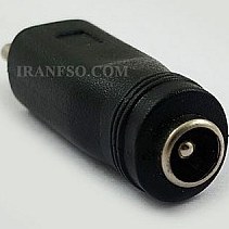 تصویر تبدیل جک آداپتور ۵.۵mm به USB Type-C 