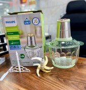 تصویر خردکن فیلیپس مدل MA2024 ظرفیت ۵ لیتر با ۶ تیغه تیتانیوم و همزن 