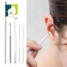 تصویر ست پاکسازی گوش 6 عددی 6-piece ear cleaning set