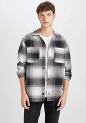 تصویر ژاکت مردانه مشکی دفکتو | 3162937 اورجینال 