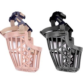 تصویر ست 4 عددی پوزه بند سگ 