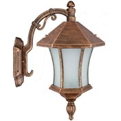 تصویر چراغ دیواری حیاطی و پارکی تکشیدفام مدل ویکتوریا کمرباریک کد 8201-15 