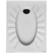 تصویر توالت ایرانی مروارید مدل کریستال (ریم بسته) 