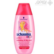 تصویر شامپو بچه دخترانه شاوما مدل BALSAM حجم 250 میل - ساخت آلمان SCHAUMA SHAMPOO & BALSAM