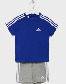 تصویر ست سه خط نوزادی برند Adidas Infant 3 Stripes Set