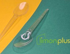 تصویر قاشق یکبار مصرف طرح لئون Leon spoon