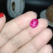 تصویر نگین یاقوت استار کد 7450 