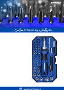 تصویر ست پیچ گوشتی و بیت ویوارکس مدل VR5565-SD ۵۵ عددی 