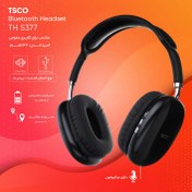 تصویر هدفون بی سیم تسکو مدل TH 5377 TSCO TH5377 Wireless Headphone