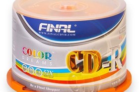 تصویر CD خام فینال Final بسته 50 عددی Final CD-R 50Pcs