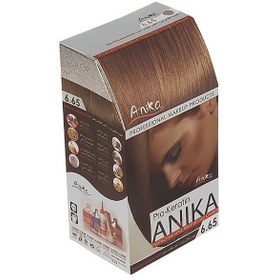 تصویر کیت رنگ مو آنیکا سری Pro Keratin مدل Nescaffee شماره 6.7 Anika Pro Keratin Nescaffee Hair Color Kit 6.7