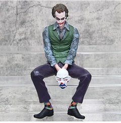 تصویر اکشن فیگور جوکر نشسته سایز ۱۵ سانت جعبه دار 