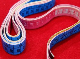 تصویر متر طرح آبی 