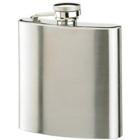 تصویر فلاسک استیل جیبی (Hip Flask) مدل 340 میلی لیتر (12oz) 
