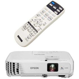 تصویر کنترل ویدئو پروژکتور اپسون مدل Epson EB-S300 
