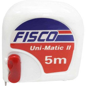 تصویر متر 5 متری فیسکو مدل Uni-Matic 2 بسته 12 عددی سفید متر 5 متری متفرقه مدل متر 5 متری فیسکو مدل Uni-Matic 2 بسته 12 عددی سفید