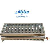 تصویر کباب پز گازی 10 شعله سایلان | باکیفیت و با ضمانت | + سیخ هدیه 