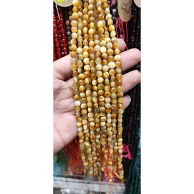 تصویر ریسه سنگ چشم ببر سکه ای 