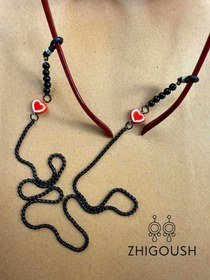 تصویر بند عینک سرامیکی قلب 