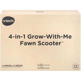 تصویر اسکوتر 4 در 1 موزیکال زرافه مدل Grow with Me Fawn وی تک VTech VTech 4-in-1 Grow-with-Me Fawn Scooter