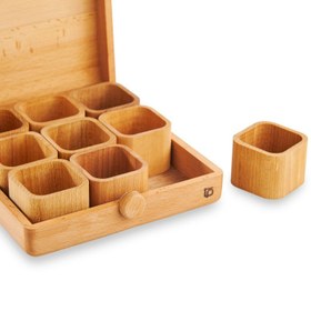 تصویر جعبه ادویه ۹ عددی حنا 