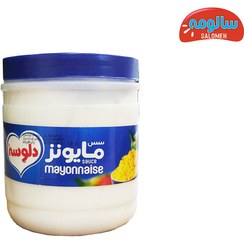تصویر سس مایونز دبه ای دلوسه - 2 کیلوگرم تاریخ تولید درج شده بر روی محصول : 04/07/16