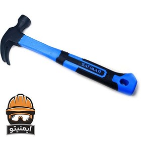 تصویر چکش ۵۰۰ گرمی SATIMAN میخ کش + چکش