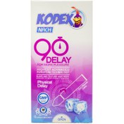 تصویر کاندوم ناچ کدکس مدل تأخیری 90 دقیقه ای بسته 10 عددی Nach Kodex 90 Delay Condoms 10 Pcs
