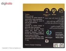 تصویر کاندوم 3عددی توربو تاخیری تحریک کننده خاردار Turbo ایکس دریم X Dream Turbo Condom 3pcs