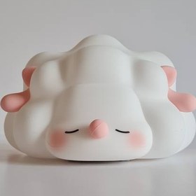 تصویر چراغ خواب سیلیکونی طرح گوسفند Sleeping Sheep Silicone Lamp