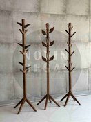 تصویر چوب لباسی ایستاده چوبی - درختی 