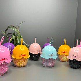 تصویر کش چهل گیس طرح پنگوئن رنگی 