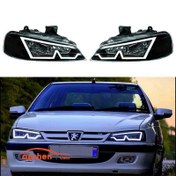 تصویر چراغ جلو اسپرت پژو پارس طرح M 