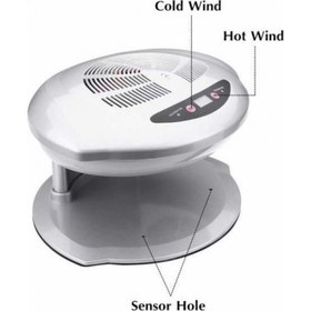تصویر دستگاه لاک خشک کن 2 کاره دارای باد سرد و گرم مدل 2023 